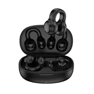 Kemik İletimi TWS Cep Telefonu Kulaklıklar Kablosuz Bluetooth Kulaklık Gürültü İptal Earhook Kulaklık Sporları Şarj Kılıfı Stereo Hi-Fi IOS Akıllı Telefon 14