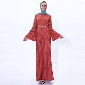 Etnische kleding Ramadan Eid Mubarak Abaya Dubai Turkije Moslim Fashion Hajab -jurk Islam Amerikaanse avondjurken voor vrouwen gewaad