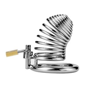 Selling Male Chastity Cock Cage Stainless Steel Chastity Belt Bondage Fetish SM Sex Toys Art Cage Device With Chastity Devices2410270C