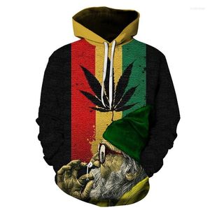 Men's Hoodies Product Green Plant Hoodie Natural Fashionable Street Style Eye-catching Unisex