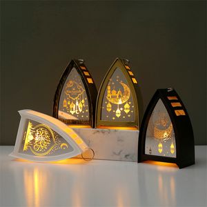 EID Mubarak LED-Windlichter, Ramadan-Dekorationen für Zuhause, islamisches muslimisches Festival, Party-Dekoration, Ramadan-Kareem-Geschenke