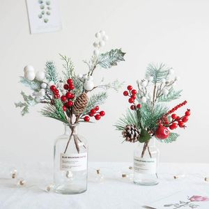 Ghirlande di fiori decorativi 2023 Decorazione per l'albero di Natale Regali per la disposizione dei fiori per la casa