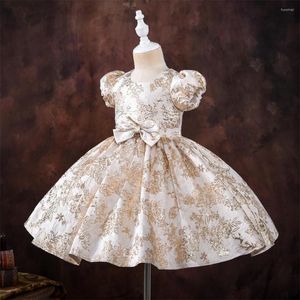 Mädchen Kleider Stickerei Infant Mädchen Geburtstag Kleid Für Weihnachten Baby Taufe Party Vestido Kid Hochzeit Outfits