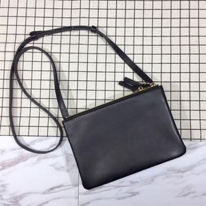 Zarf torbası kahverengi harf çiçek deri moda zinciri omuz çantası çanta zarfı b cüzdan kartı moda çantası kutu üçlüsü