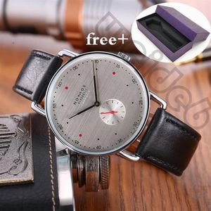 İndirim moda markası nomos unisex watch kalite kuvars hareket su geçirmez iş izle erkekler elbise saatleri kadınlar294w