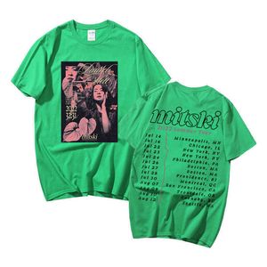 男性用のメンズTシャツデザイナーシャツ女性女性ミツキーローレルヘルメイクアウトクリークグラフィックスで私を埋めるTシャツ音楽アーティストインディー音楽