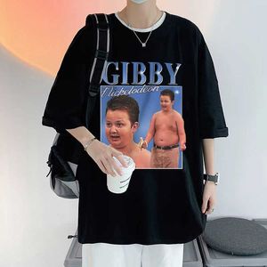 Herr-T-shirts Rolig Gibby Meme Icarly T-shirt Kortärmad Herr Dam TV-program Noah Munck Grafiskt tryck Oversized T-shirt Toppar Unisex Streetwear J230217