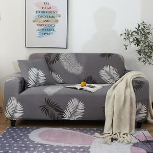 Krzesło Covery Pajenila 3 -osobowa sofa Couch Couch do salonu szara pióra fonsty elastyczna szezlong slipcover foterz bez uzbrojenia zl284