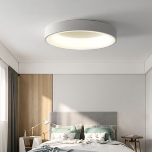Lampa sypialni Lampy sufitowe Nordic Minimalist Nowoczesny pokój 2022 Nowy minimalistyczny okrągłe jadalnia główna sypialnia światła sypialni