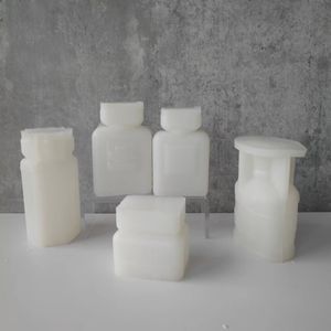 Candele Stampo per candele in bottiglia 3D fatto a mano Stampo in silicone per profumo di lusso 230217