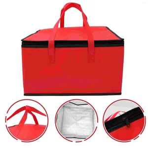 Storage Bags Insulated Delivery Lunch Thermal Grocery Tote Pizza Cooler Bento Warmer Catering Portable Shopping Commercial Reusable Box