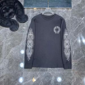 Klasik Marka Kadın Kalp Sweatshirts Ch Moda Tasarımcısı At Nalı Uzun Kollu T-Shirt Çapraz Baskı Erkekler Sıradan Üstler Kalite Lüks Kazak Sweater 7ovvgw