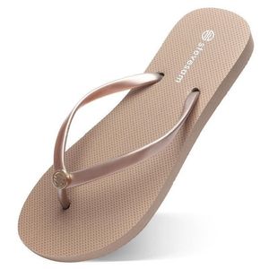 Style2 Sommer Herren Damen Hausschuhe Slides Sandalen Flip Flops Grün Gelb Orange Blau Weiß Rosa Braun Herren Slipper