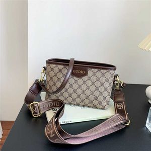 Borse a tracolla Versatile ins casual quadrato da donna con tracolla singola a spalla singola di grande capacità per piccole persone borsa a tracolla retrò