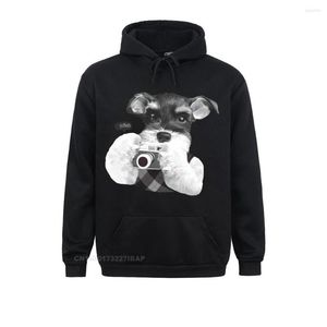 Men's Hoodies Schnauzer Dog Dream Harajuku Men Funny With Camera Shirt Fashion Brand Top Jacket 2023 Fall Gift