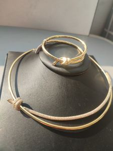 Gold Silver Chain Halsband hänge choker fina smycken hängen för kvinnor tjej tennis kedjor diamant tennis halsband kvinnor hjärtdesigner luxe bröllop gudinna