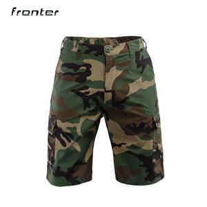 Mäns shorts Fronter 15 Army Camouflage Tactical Shor Pants Military Summer Tranning Byxor Utomhusbearbetning Fiske Vattentät MFP011S Z0216