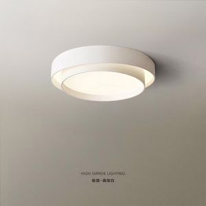 Minimalistisk taklampa enkel modern atmosfär nordiska lampor vardagsrum led lampa kreativt runda studie sovrum lampa