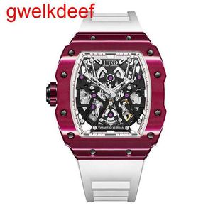 ساعة Wristwatches فاخرة مخصصة بلينغ الساعات من الذهب الأبيض مطلي Moiss Anite Diamond Watchess 5A التكرار عالي الجودة الميكانيكية 3EX9