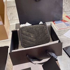 CC Bag Borse a tracolla Donna Pelle cerata ad olio Niki Flap Mini Borse Vera pelle Elefante Craquelure Pietra Argento invecchiato Hardware in metallo Croce B