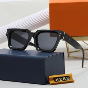 Klasyczne okulary przeciwsłoneczne Fashion Beach Adumbral Kobiety Mężczyźni Projektant Gogle 6 Kolorowe okulary z pełną ramką