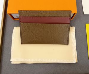 ファッションフラワーズデザイナーウォレットLuxurysレディースメイクアップバッグレザーバッグクラシックレターキーコイン財布オリジナルボックス格子縞のカードホルダー62170-1