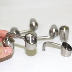 Tubos de fumantes por atacado Ti Domless unhas titânio unhas 14 18 mm Pipe Bong Bong Nail Made in China Factory vendendo diretamente as ferramentas de dabber cera