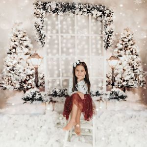 Flickor klänningar Girlymax Christmas Winter Baby Milk Silk Santa Wine Tree Tutu Kjol Twirl Dress Kne Längd Barnkläder 230217