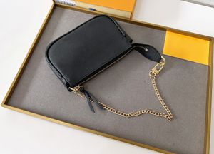 Fashion designer wallets luxury purse MINI POCHETTE ACCESSOIRES women clutch bags Highs quality monograms coin purses card holders with original box dust bag