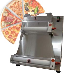 Rullo elettrico per pasta sfogliatrice per pizza in acciaio inox, macchina per dividere la pasta