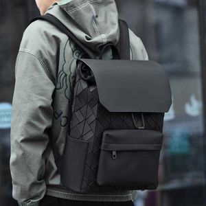 Sırt çantası tarzı yeni sırt çantası moda markası geometrisi lingge öğrenci okul çantası işe gidip gelme bilgisayar çantası büyük kapasite adam 221114