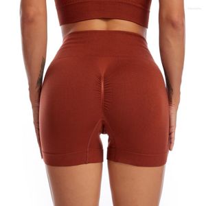 Damen-Shorts, schmale Passform, hohe Taille, Yoga, Sport, Frauen, Booty-Lifting, weiches Nylon, Fitness, Laufen, Bauchkontrolle, Workout, Fitnessstudio, Leggings