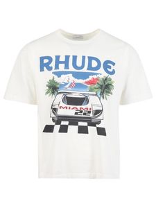 2023 Summer Rhude T Shirt męs