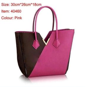 2023 Women Shoulder Bags Splicing totes Designers High quality Handbags Ms Leather Travel woman Messenger School Bag Tote