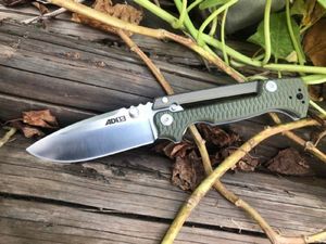 AD15 AD-15 Tactical Folding Knife S35VN Satin Drop Point Blade Glass Fiber Handle Outdoor Survival Knives With Retail Box