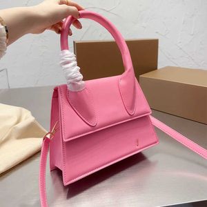 新しいショルダーバッグジャバグデザイナーバッグ6色の革のクロスボディバッグ女性デザイナーハンドバッグ豪華なバッグキャンディーカラートートバッグピンク財布