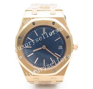 MEN SUPER ZFF ZF Factory Top Edition Miyota 9015 Caliber Caliber 2121 39mm 18k Rose Rose Plated Solid Blue Blue Depload Diplyant Clasp Wristwatches