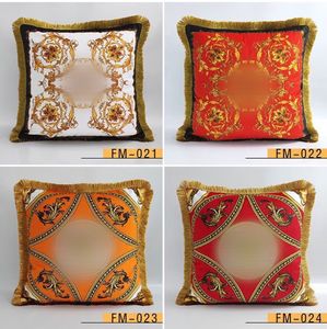 Luxury pillow case designer Signage tassel 20 Avatar patterns printting pillowcase cushion cover 45*45cm for 4 seasons home decorative and festival warm gift 2023