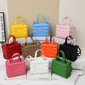 Hot Shoulder Bags e Tote Bag Telbag Shoulder Designers Handbag Women Fashion Print Luxury Bag Leather Vintage Shopper Bags 230110