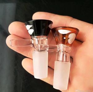 F￤rgpunkt Hopparadapter Partihandel Glas Bongs Oil Burner Glass Vattenr￶r Oiligar R￶ker Rigs