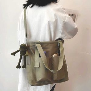 Umhängetasche Umhängetasche Weibliche Tasche Shopper Einfache Mode Reißverschluss Handtaschen Schulter Wasserdichte Große Kapazität Tote Hängen Taschen Frosch 230210