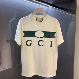 GI Summer Mens Designer T Shirt Casual Man Womens Loose Tees Crewneck Cotton With Letters Print Short Hermes Top Sell Luxury Men T Shirt Size S-4XL