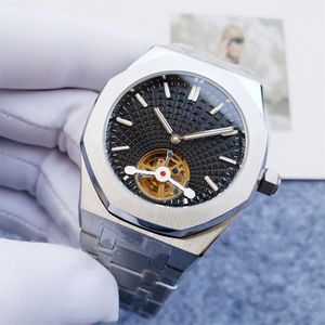 AAA Hochwertige Luxus-Tourbillon-Herrenuhr, wasserdichtes 42-mm-Automatikwerk, 904L-Edelstahl-Herrenuhr