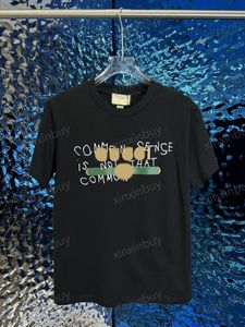 Xinxinbuy Men Designer Tee camise