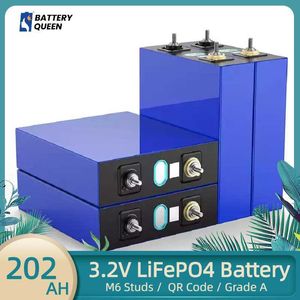 LifePO4 200AH 202AHバッテリー12V LFPリチウム3.2Vゴルフカートソーラーエネルギー貯蔵用のプリズムリン酸リン酸リポパックLishen LS