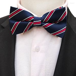 Bow Ties Męska krawat panorał garnitur Bowtie Trend stylu mody chłopiec dla mężczyzn na przyjęcie weselne węzeł motyla męskie muszki