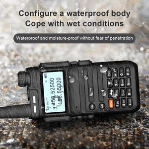 Walkie Talkie EU-Stecker Walkie-Talkie Tragbares IP67 Wasserdichtes Kajak-Funkgerät Sender mit großer Reichweite Sprechen Outdoor Camping Reisen