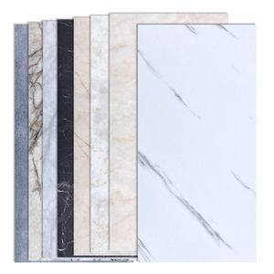 30x60cm Waterproof Floor Stickers: Peel and Stick Marble Wallpapers for Bathroom Walls, House Renovation, and DIY Decor