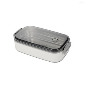 Dinnerware Sets Portable Stainless Steel Lunch Box Insulation Fresh Keep Container Bento Microwave Oven Boxes Pink Single Layer