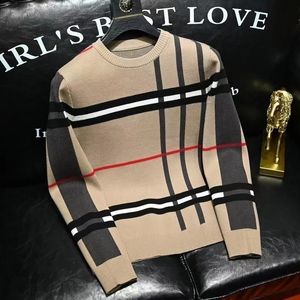 Sweatshirts Mens Sticking Hoodies Män huva kläder Homme High Street Coats Men Jackor Knitwear Men Casual Stripe Pullovers Plus Size S-4XL